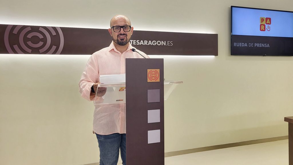Izquierdo pide “responsabilidad” a todos los partidos políticos para “garantizar la estabilidad” de Aragón con unos presupuestos para 2026